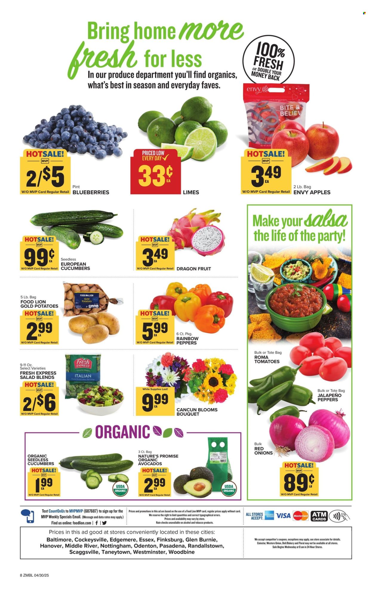 Food Lion ad - 04/30/2025 - 05/06/2025. Page 8