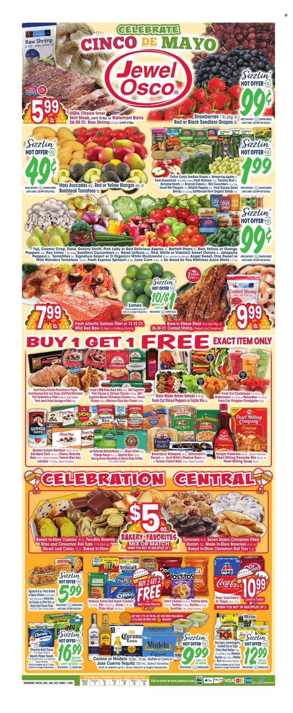 Jewel Osco ad - 04/30/2025 - 05/06/2025. Page 1