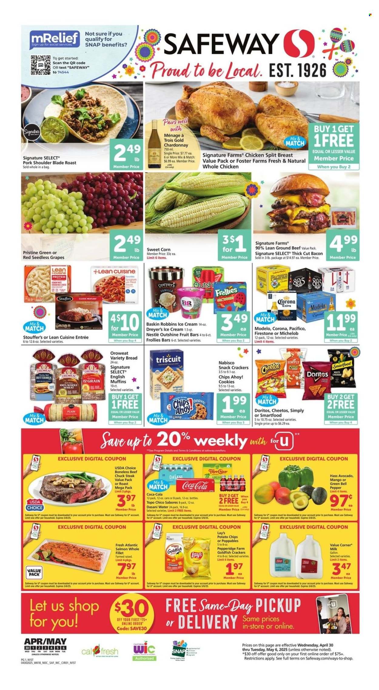 Safeway ad - 04/30/2025 - 05/06/2025. Page 3
