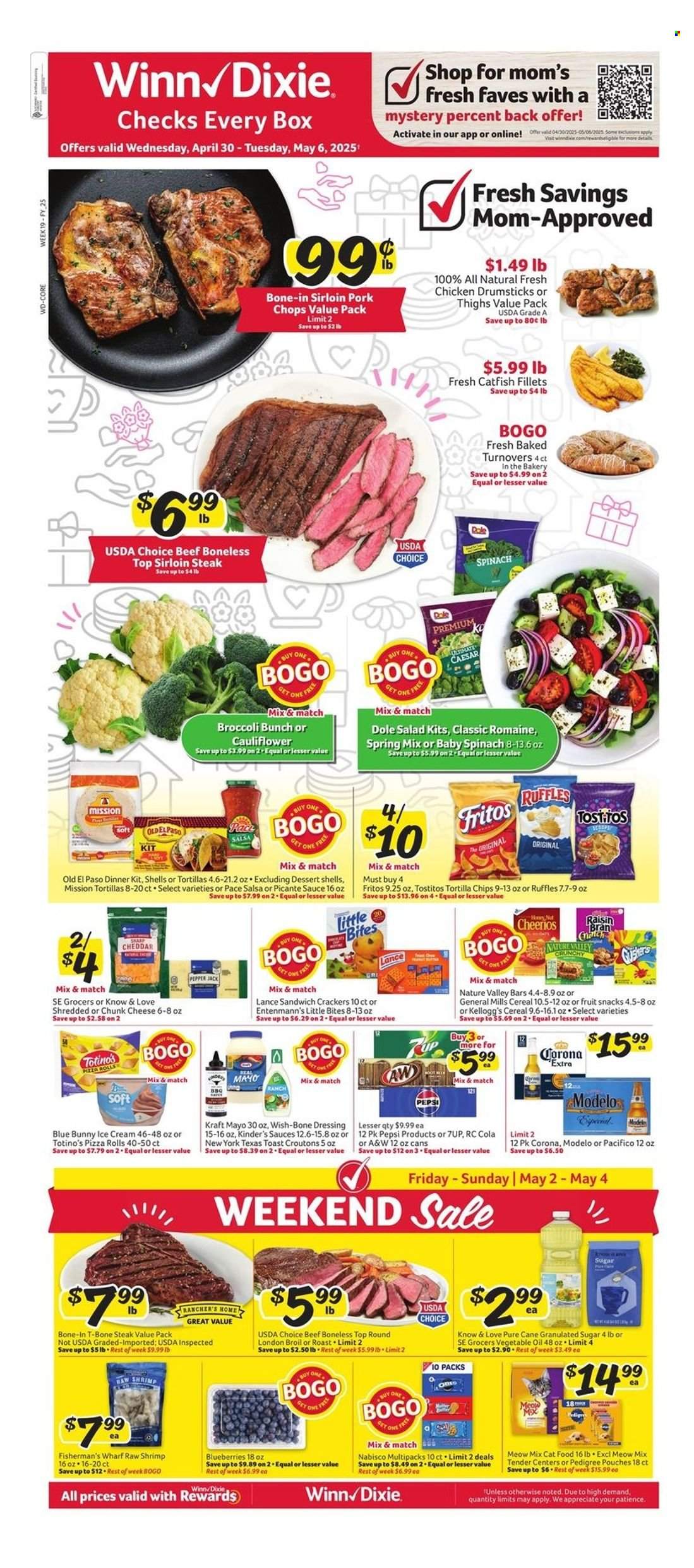 Winn Dixie ad - 04/30/2025 - 05/06/2025. Page 1