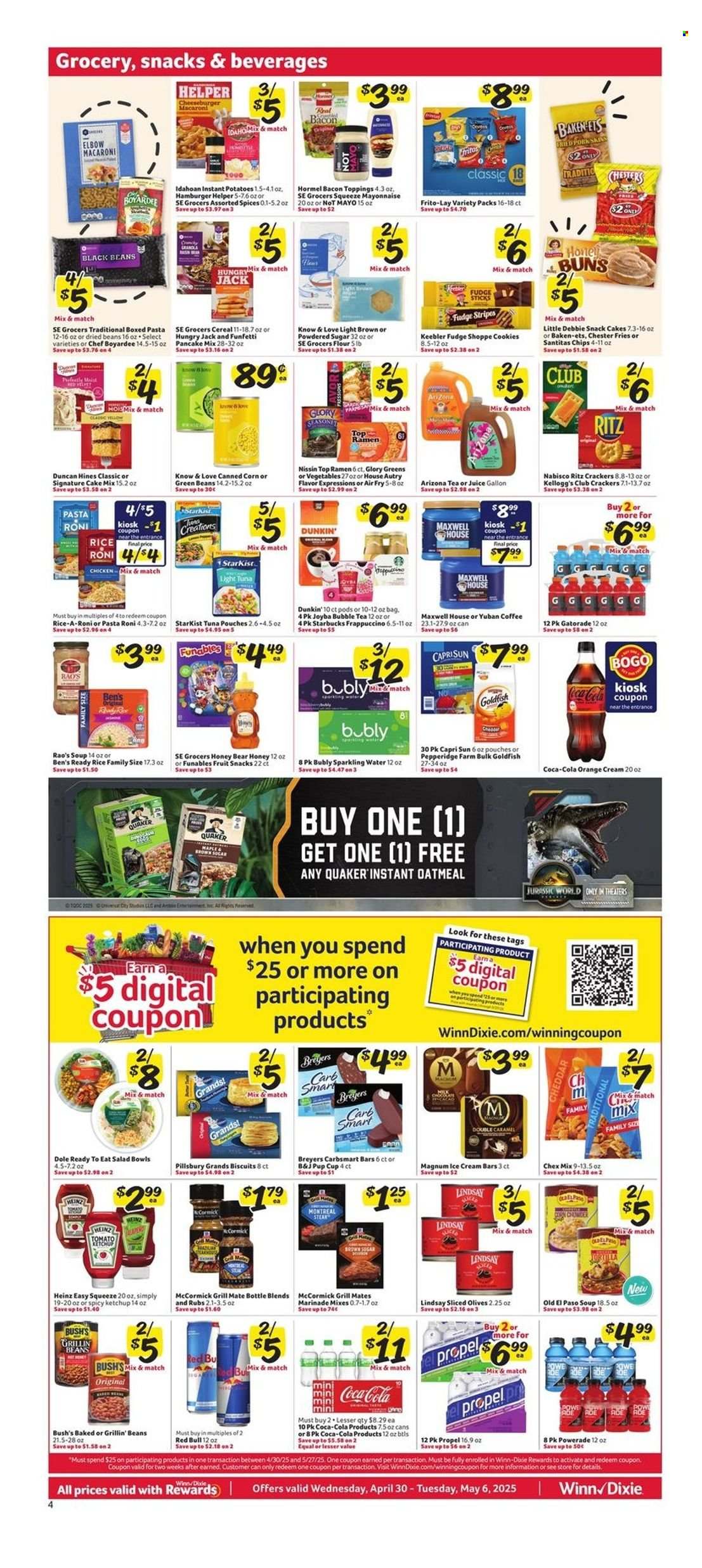 Winn Dixie ad - 04/30/2025 - 05/06/2025. Page 4