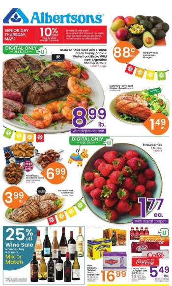 Albertsons Flyer - 04/30/2025 - 05/06/2025.