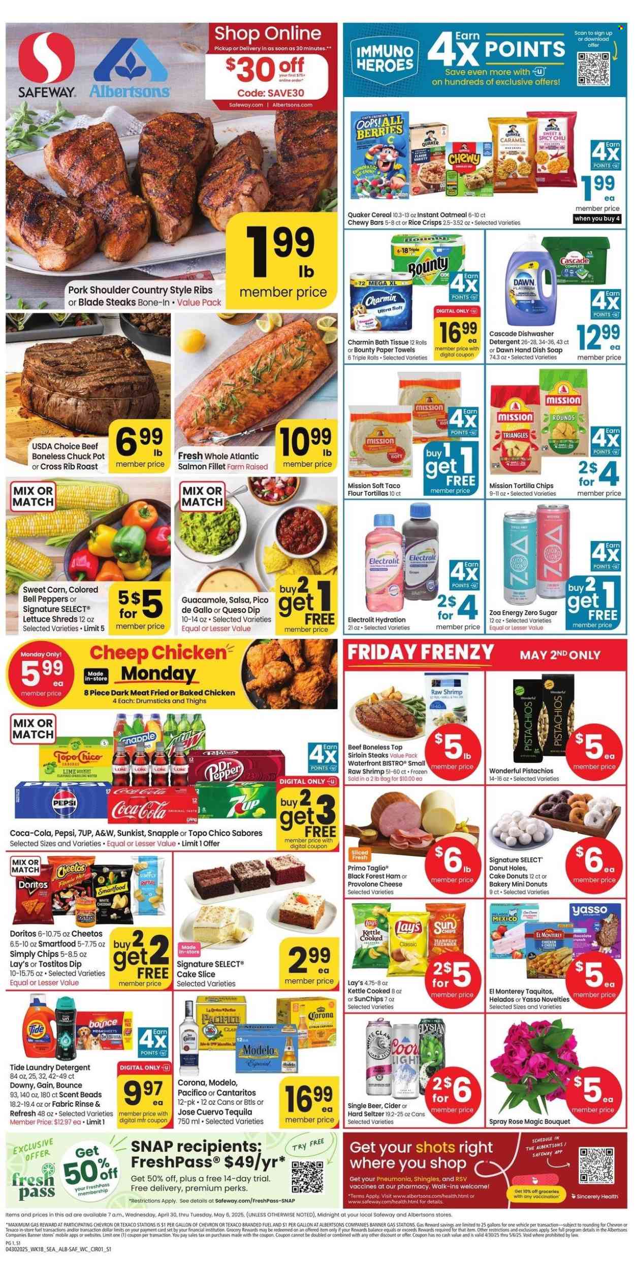 Albertsons ad - 04/30/2025 - 05/06/2025. Page 1