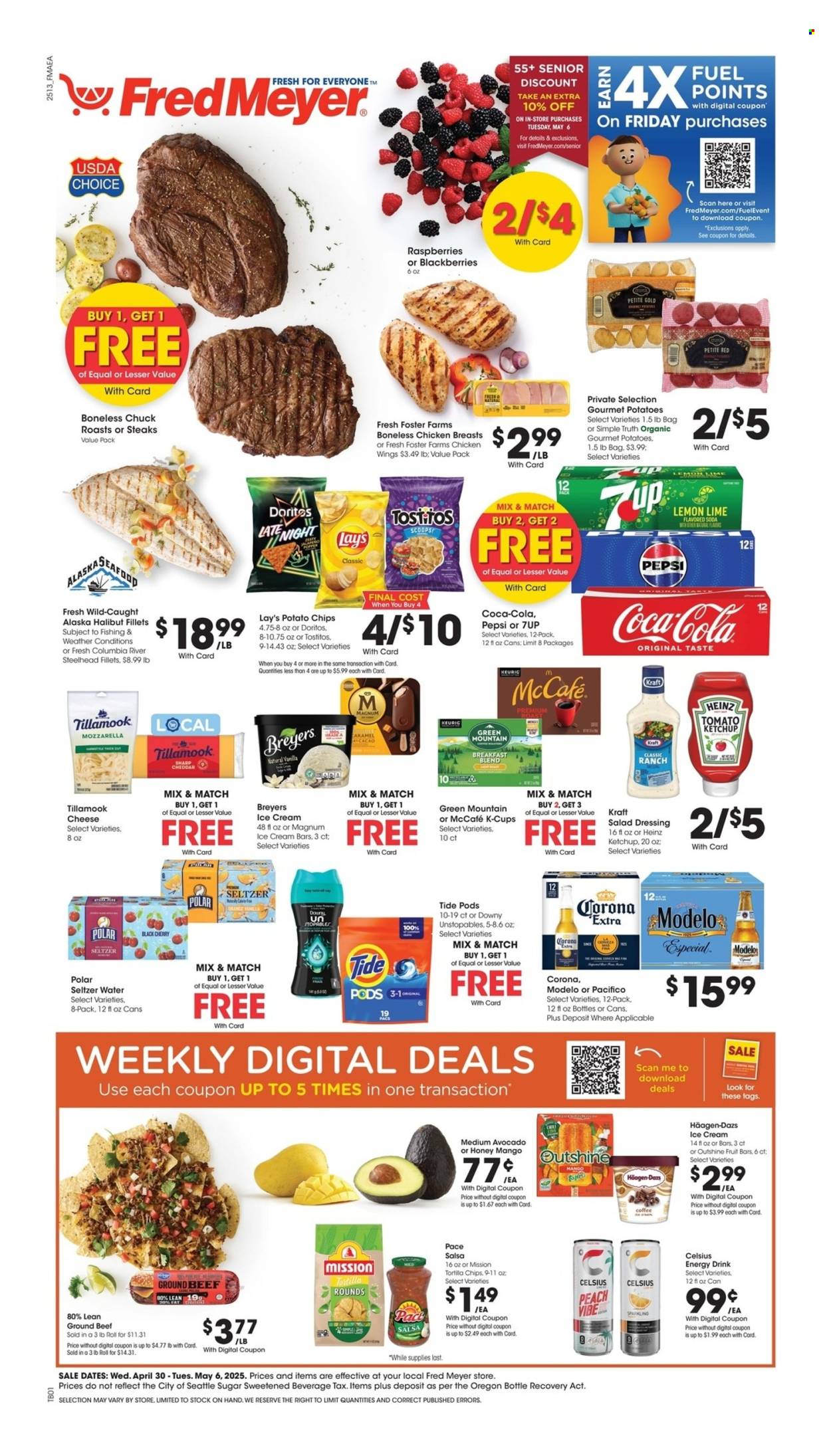 Fred Meyer ad - 04/30/2025 - 05/06/2025. Page 1