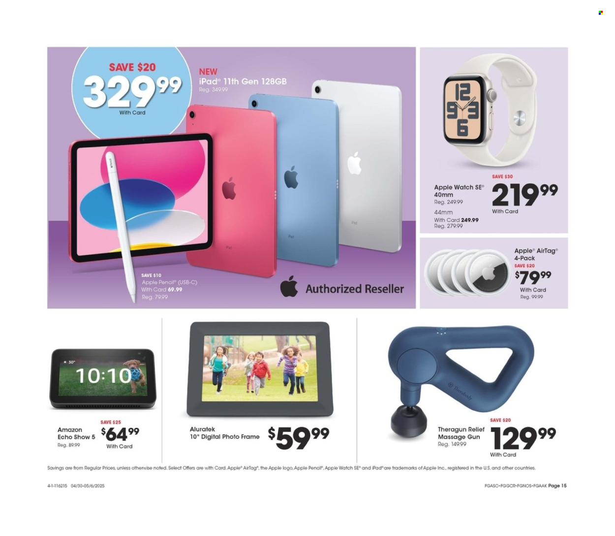 Fred Meyer ad - 04/30/2025 - 05/06/2025. Page 15