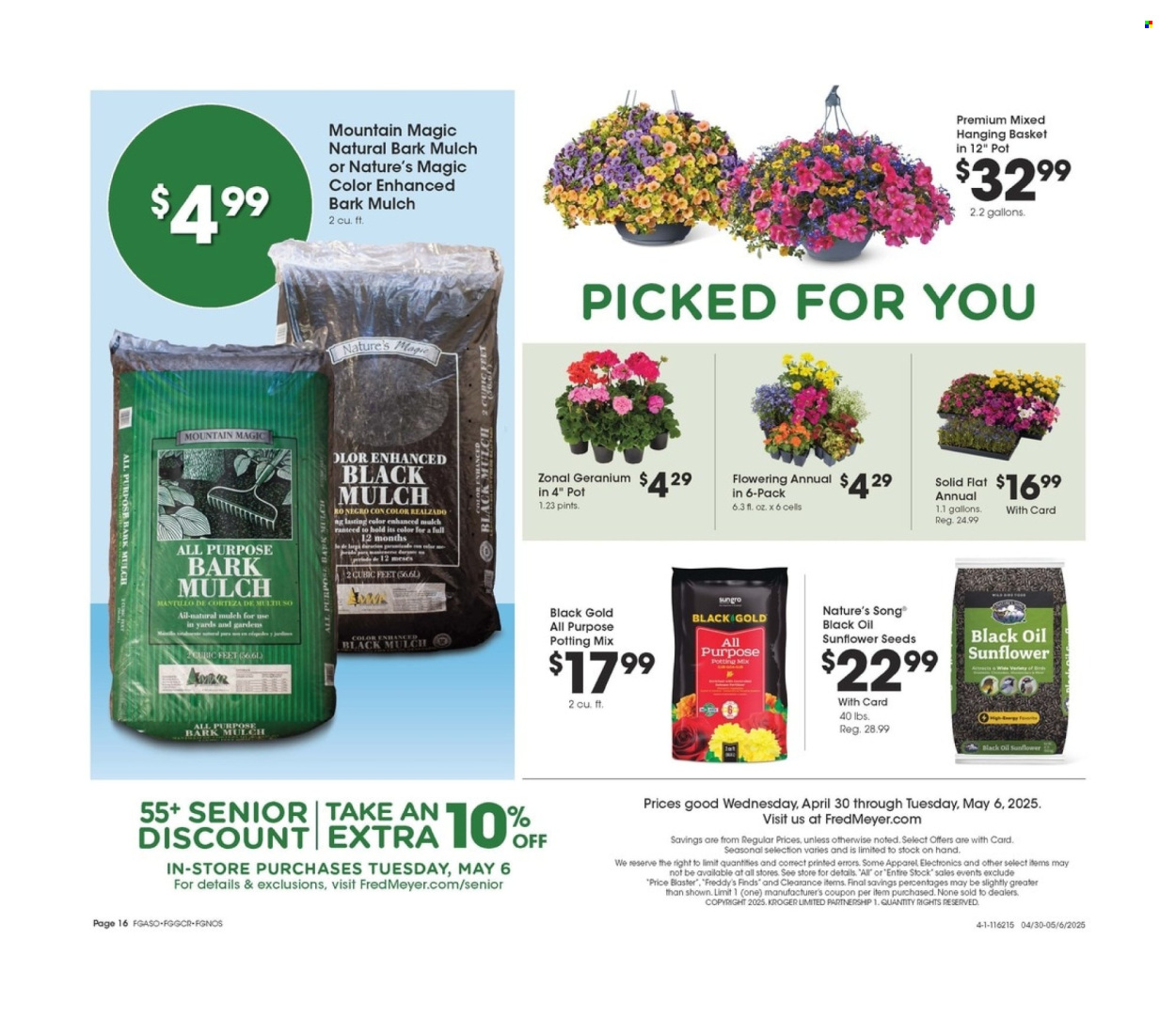 Fred Meyer ad - 04/30/2025 - 05/06/2025. Page 19