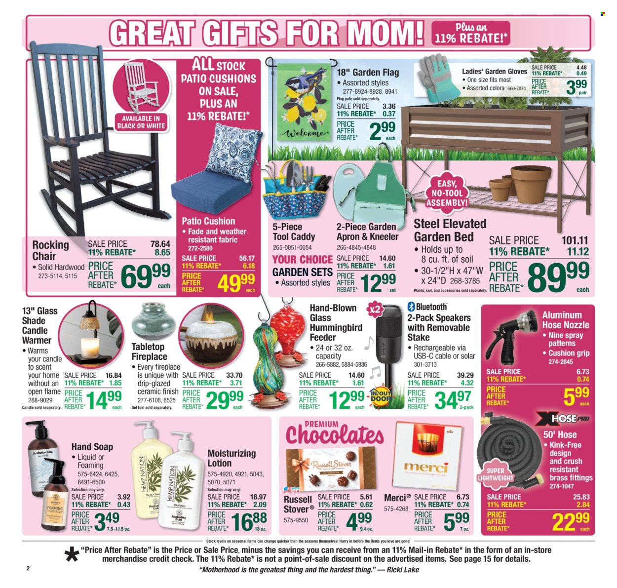 Menards ad - 05/01/2025 - 05/11/2025. Page 2
