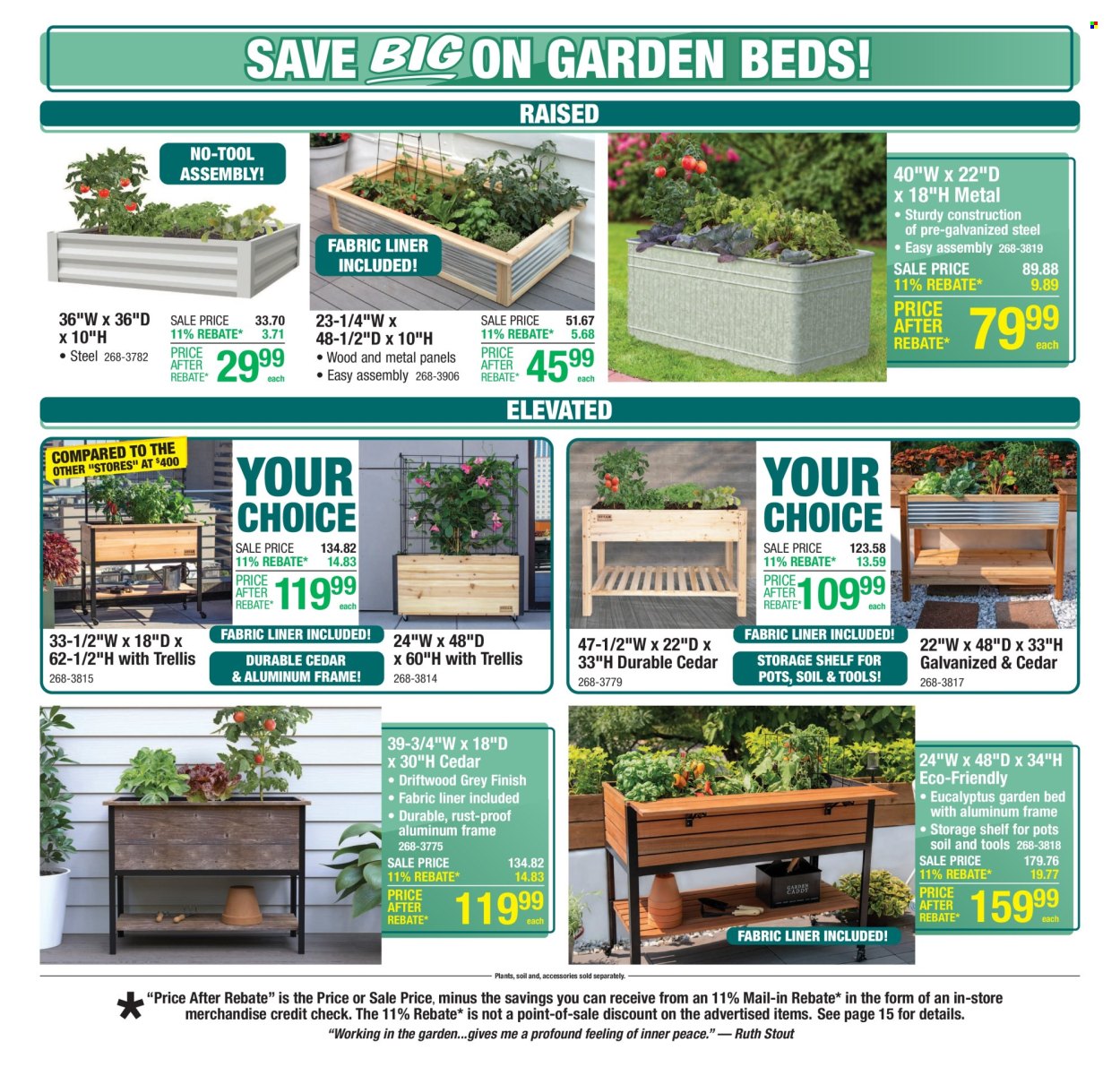 Menards ad - 05/01/2025 - 05/11/2025. Page 4