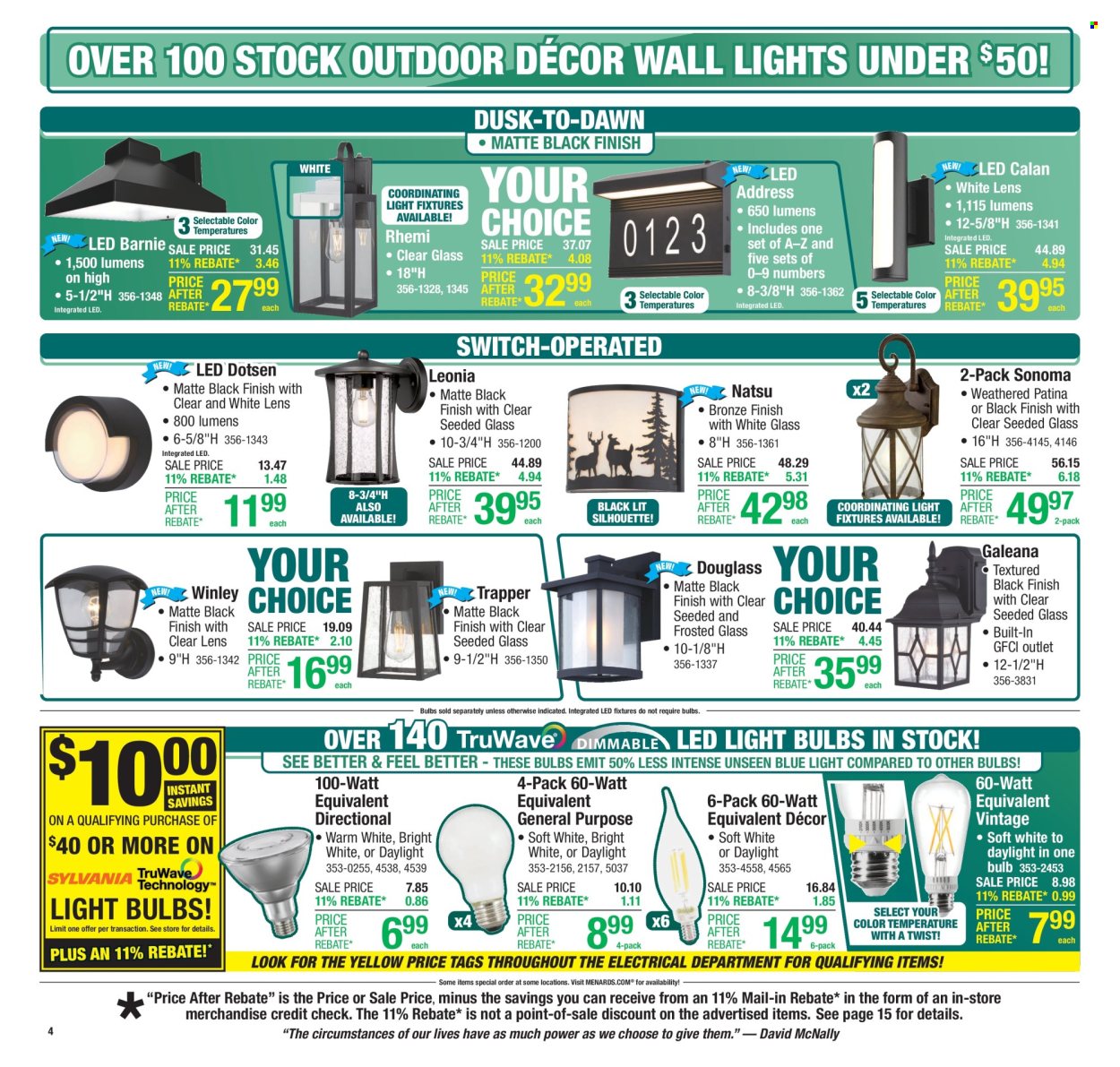 Menards ad - 05/01/2025 - 05/11/2025. Page 6