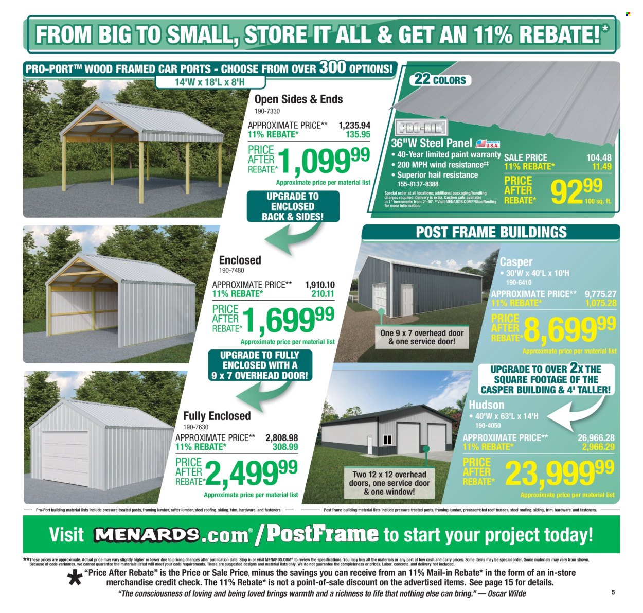 Menards ad - 05/01/2025 - 05/11/2025. Page 7