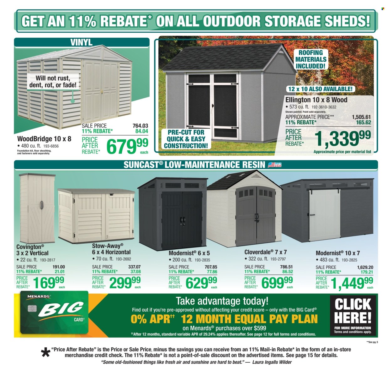 Menards ad - 05/01/2025 - 05/11/2025. Page 8