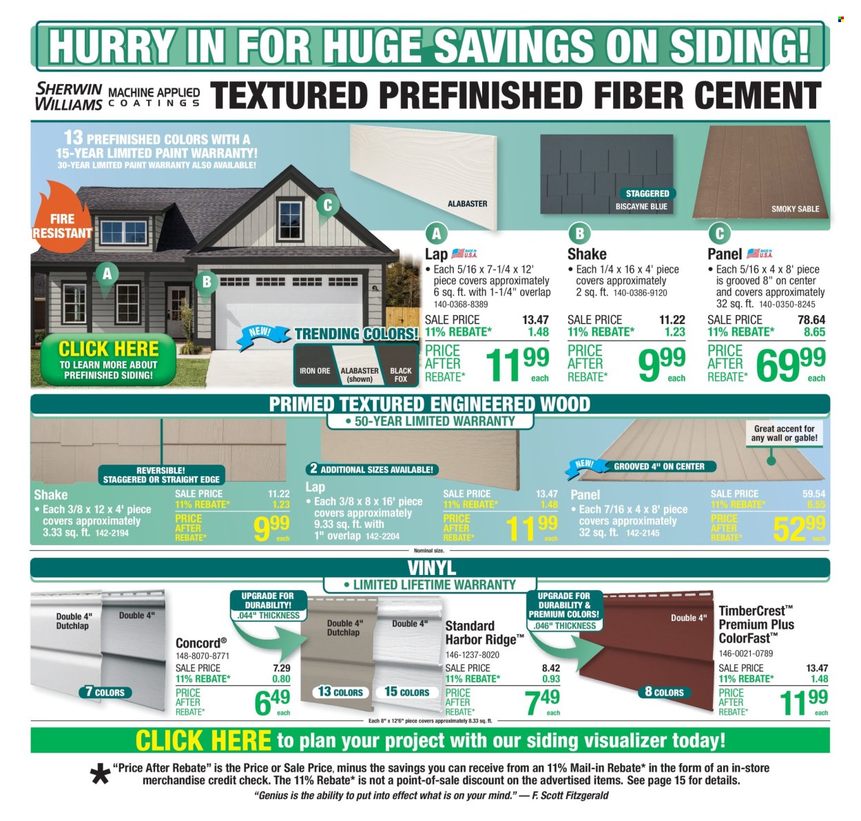 Menards ad - 05/01/2025 - 05/11/2025. Page 9