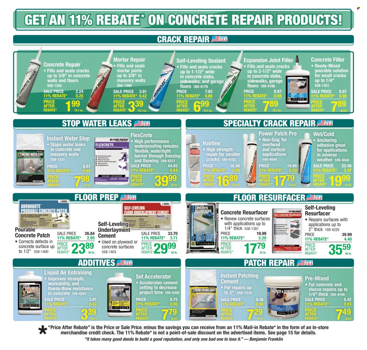 Menards ad - 05/01/2025 - 05/11/2025. Page 11