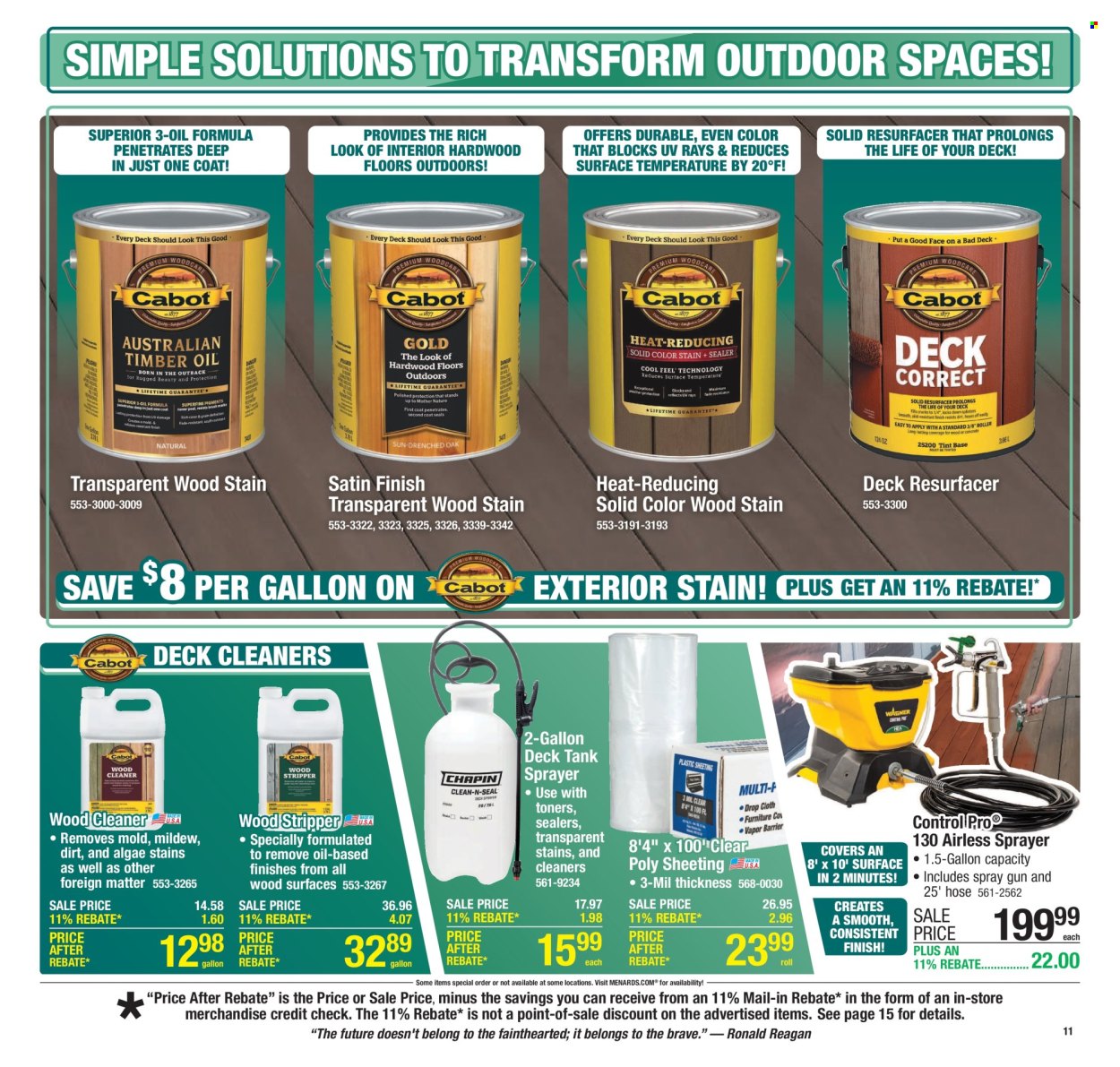 Menards ad - 05/01/2025 - 05/11/2025. Page 16