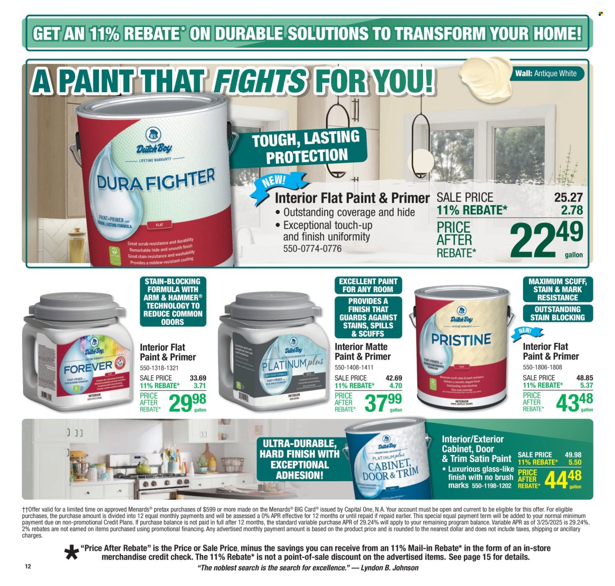 Menards ad - 05/01/2025 - 05/11/2025. Page 17
