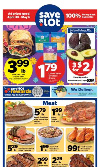 Save a Lot Flyer - 04/30/2025 - 05/06/2025.