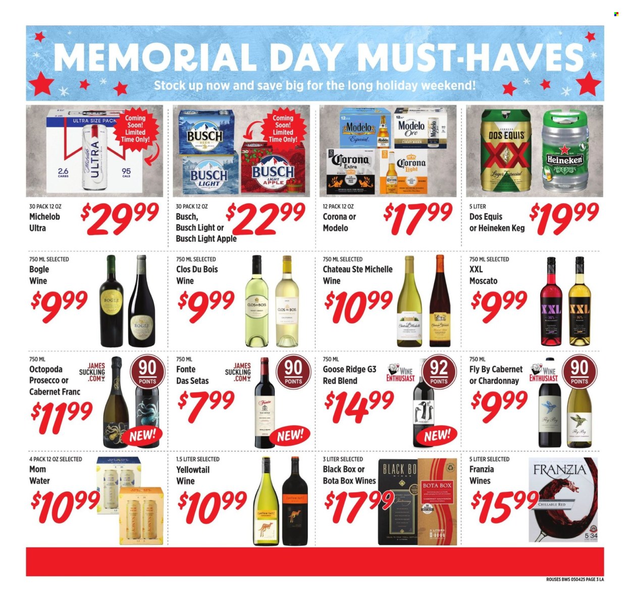 Rouses Markets ad - 04/30/2025 - 05/28/2025. Page 3
