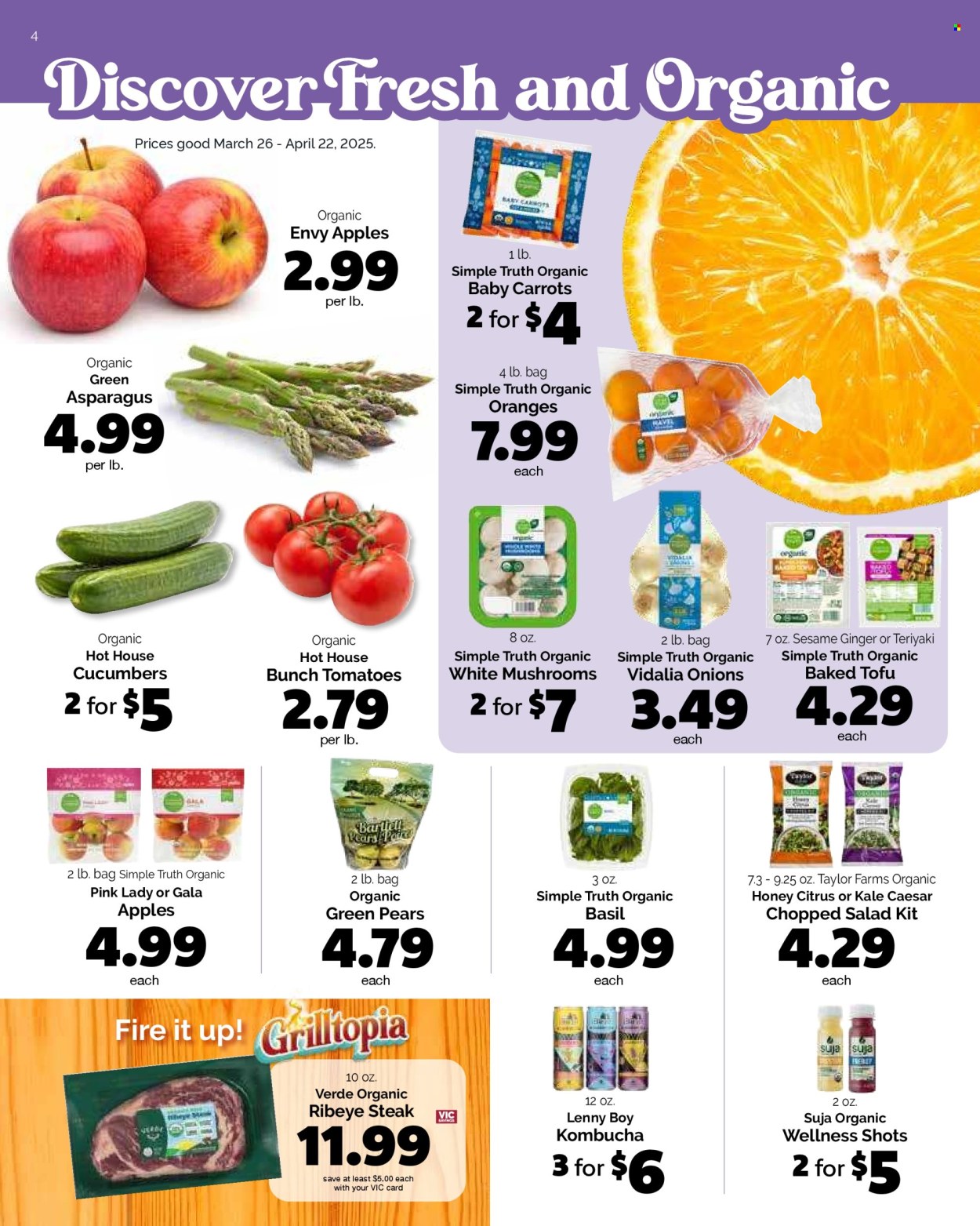 Harris Teeter ad - 04/23/2025 - 05/20/2025. Page 4