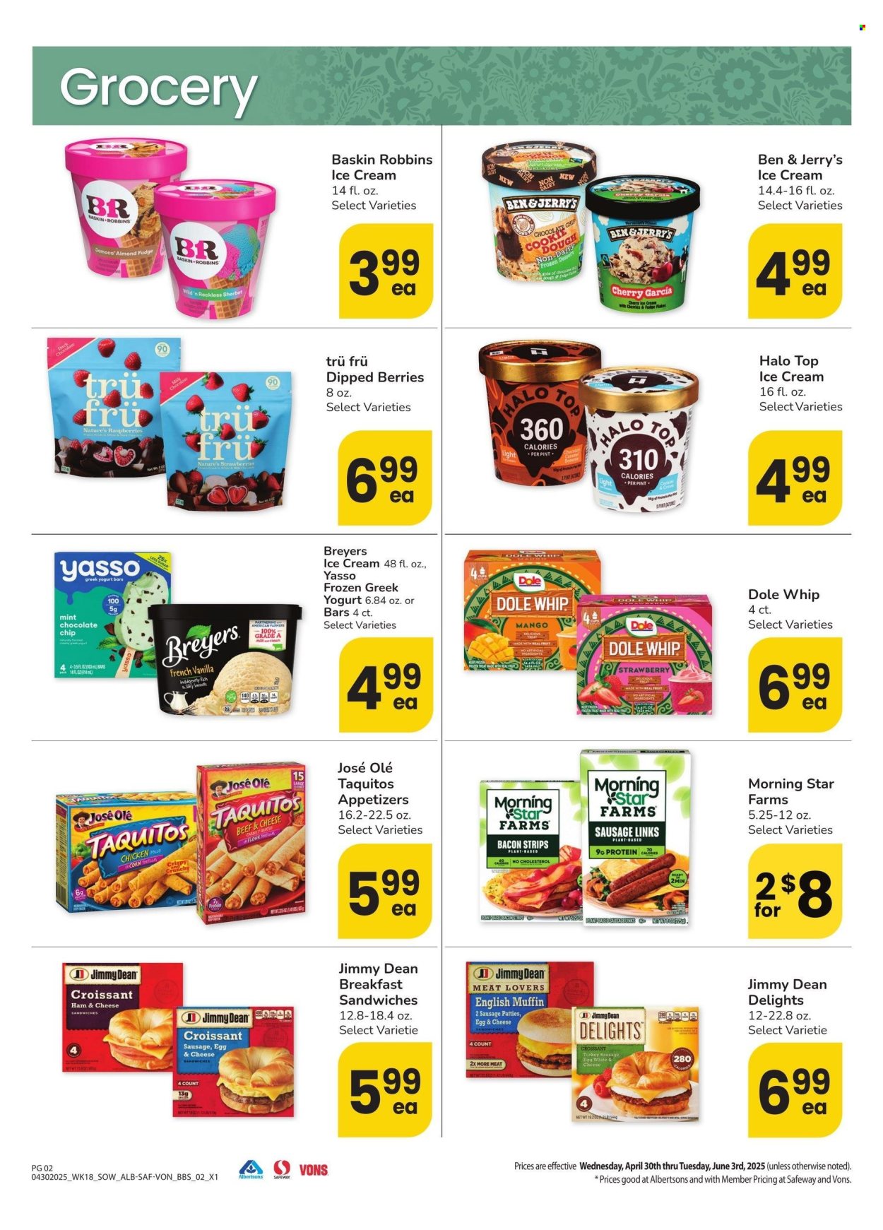 Albertsons ad - 04/30/2025 - 06/03/2025. Page 2