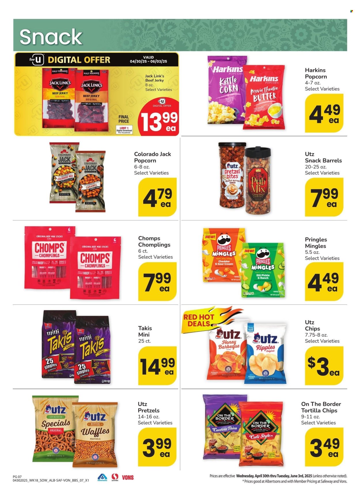 Albertsons ad - 04/30/2025 - 06/03/2025. Page 7