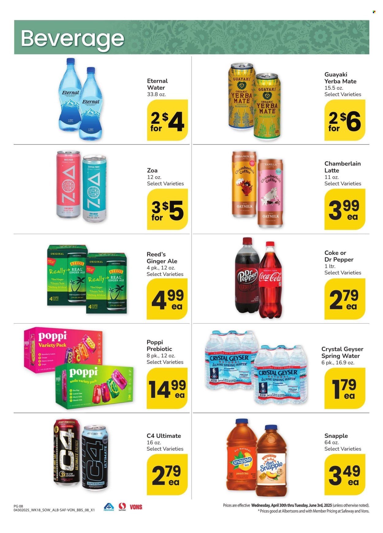 Albertsons ad - 04/30/2025 - 06/03/2025. Page 8