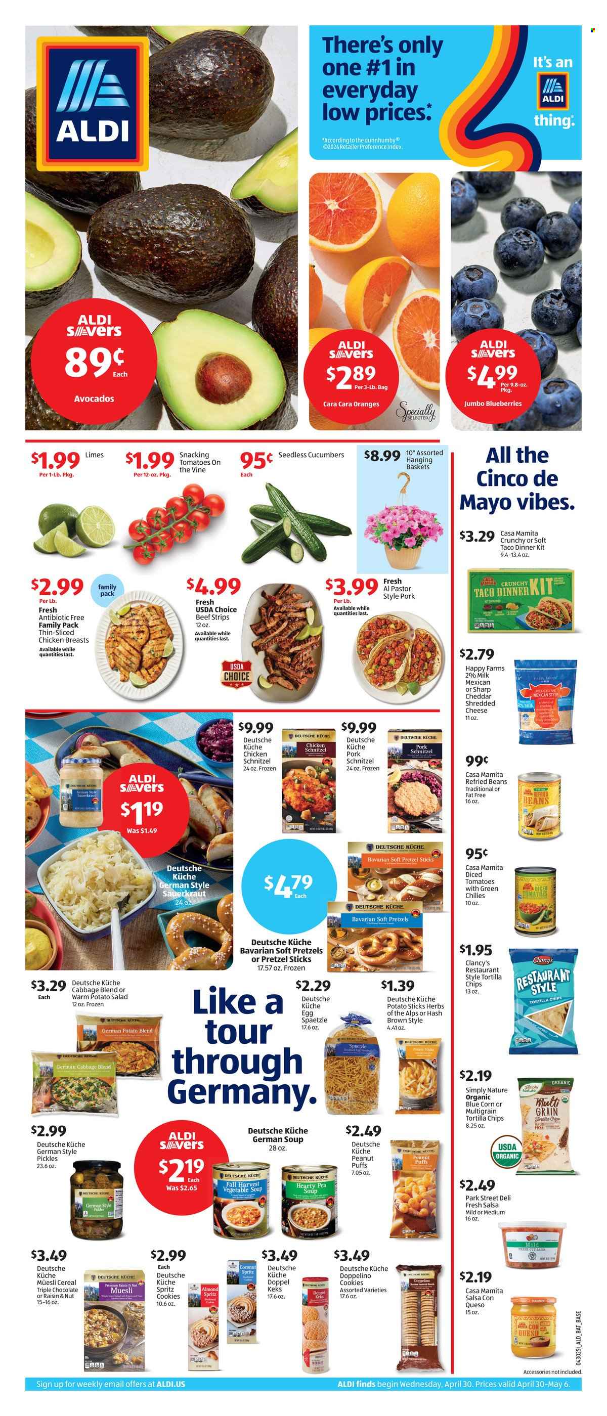 ALDI ad - 04/30/2025 - 05/06/2025. Page 1