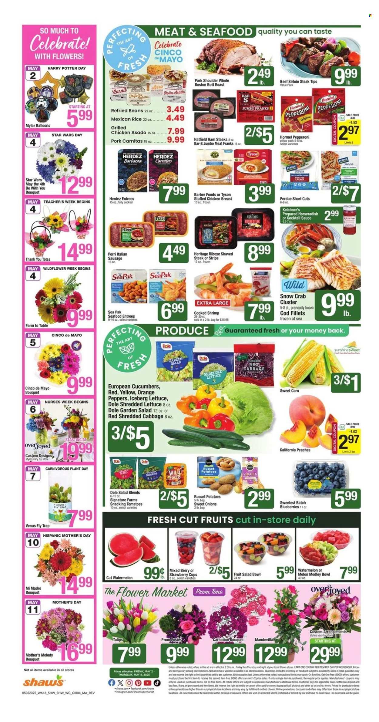 Shaw’s ad - 05/02/2025 - 05/08/2025. Page 4
