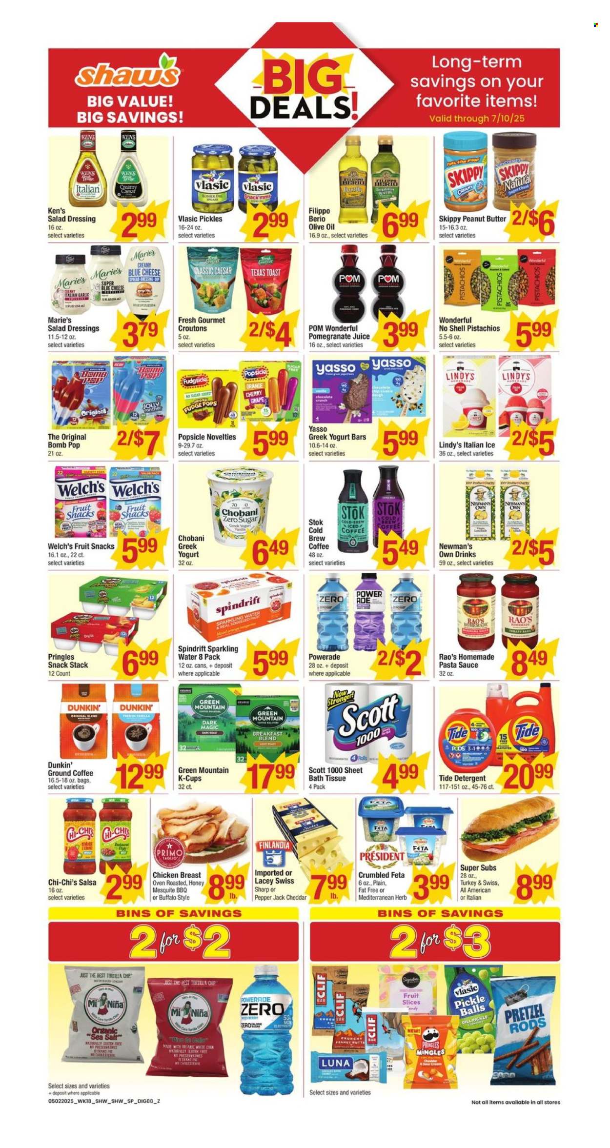 Shaw’s ad - 05/02/2025 - 05/08/2025. Page 1