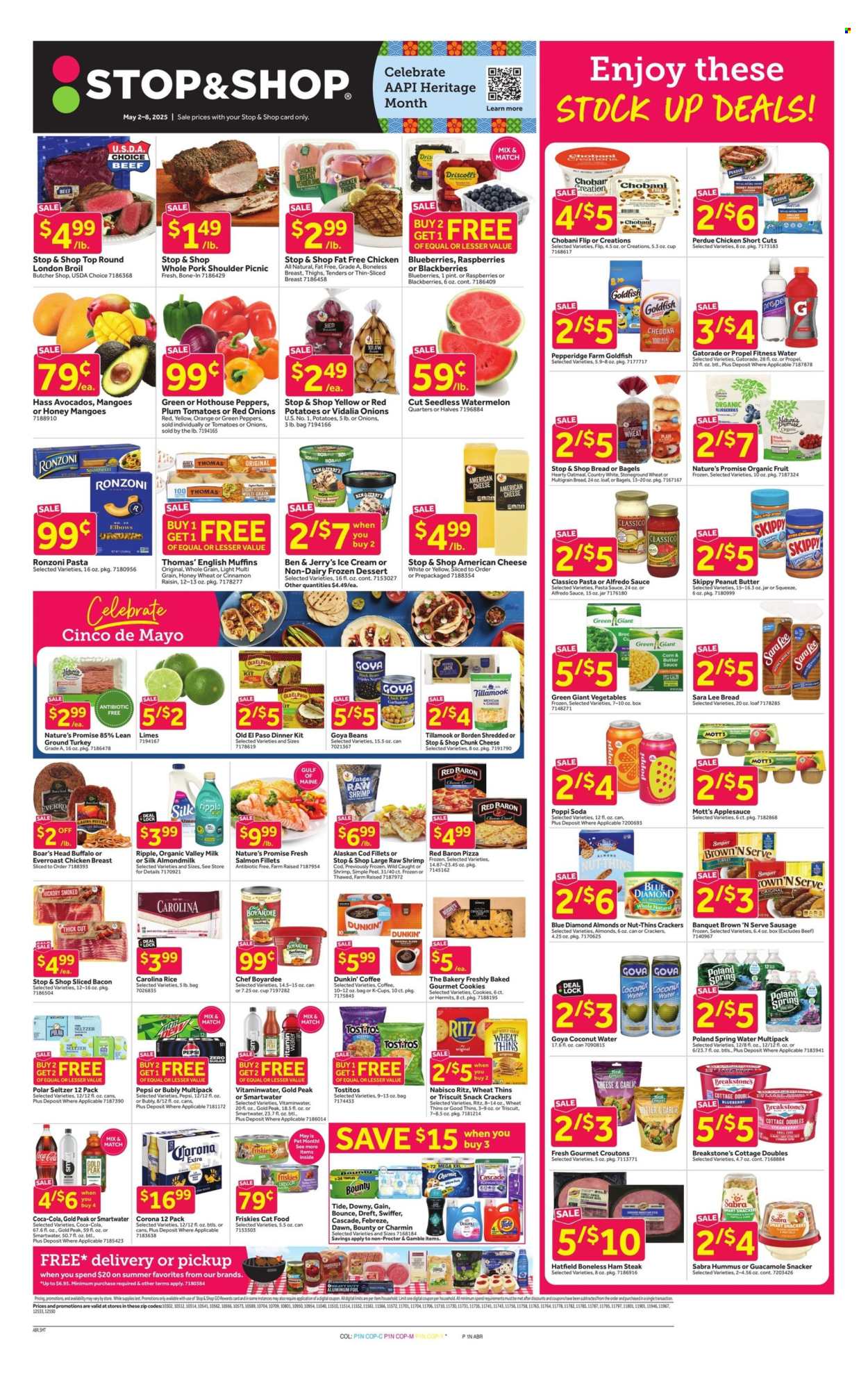 Stop & Shop ad - 05/02/2025 - 05/08/2025. Page 1
