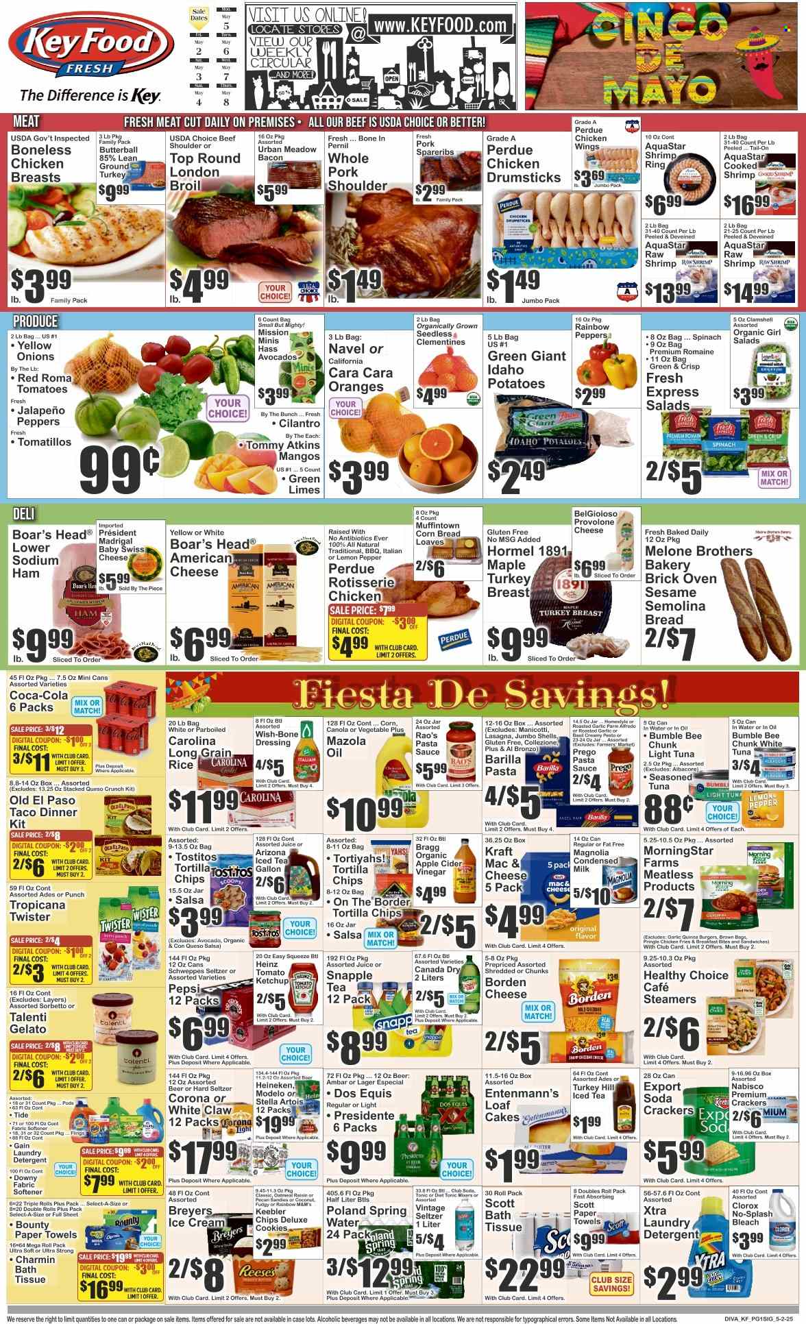 Key Food ad - 05/02/2025 - 05/08/2025. Page 1