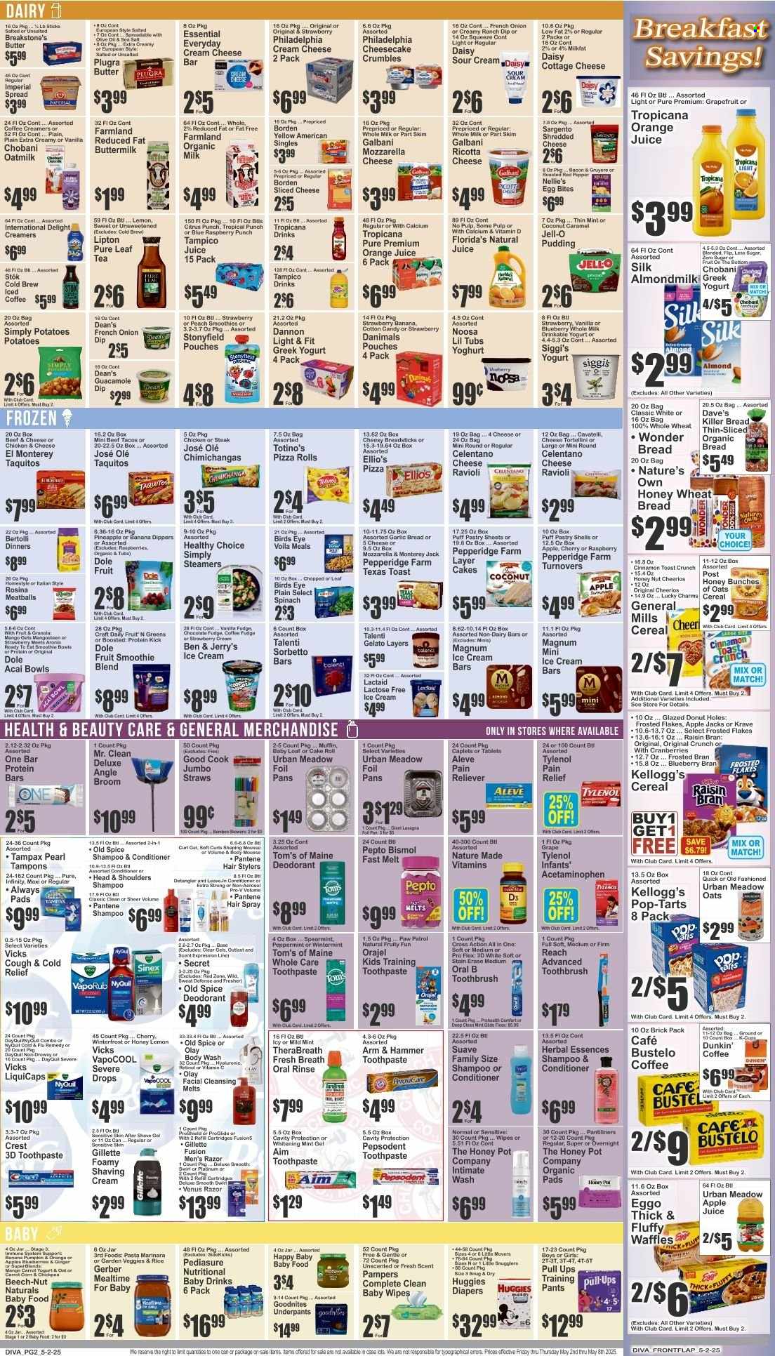 Key Food ad - 05/02/2025 - 05/08/2025. Page 2