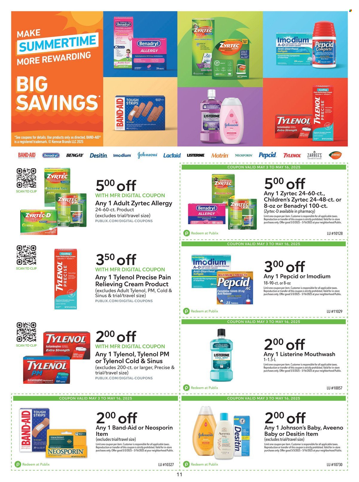 Publix ad - 05/03/2025 - 05/16/2025. Page 11