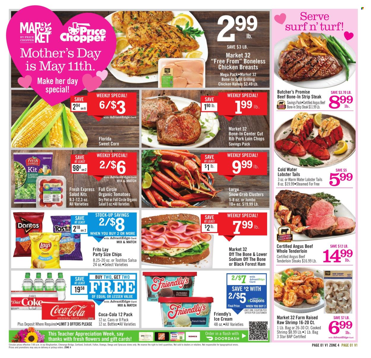 Price Chopper ad - 05/04/2025 - 05/10/2025. Page 1