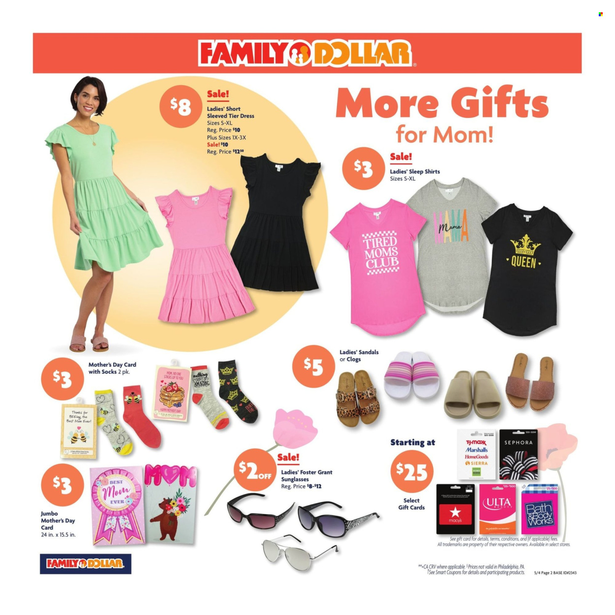 Family Dollar ad - 05/04/2025 - 05/11/2025. Page 2