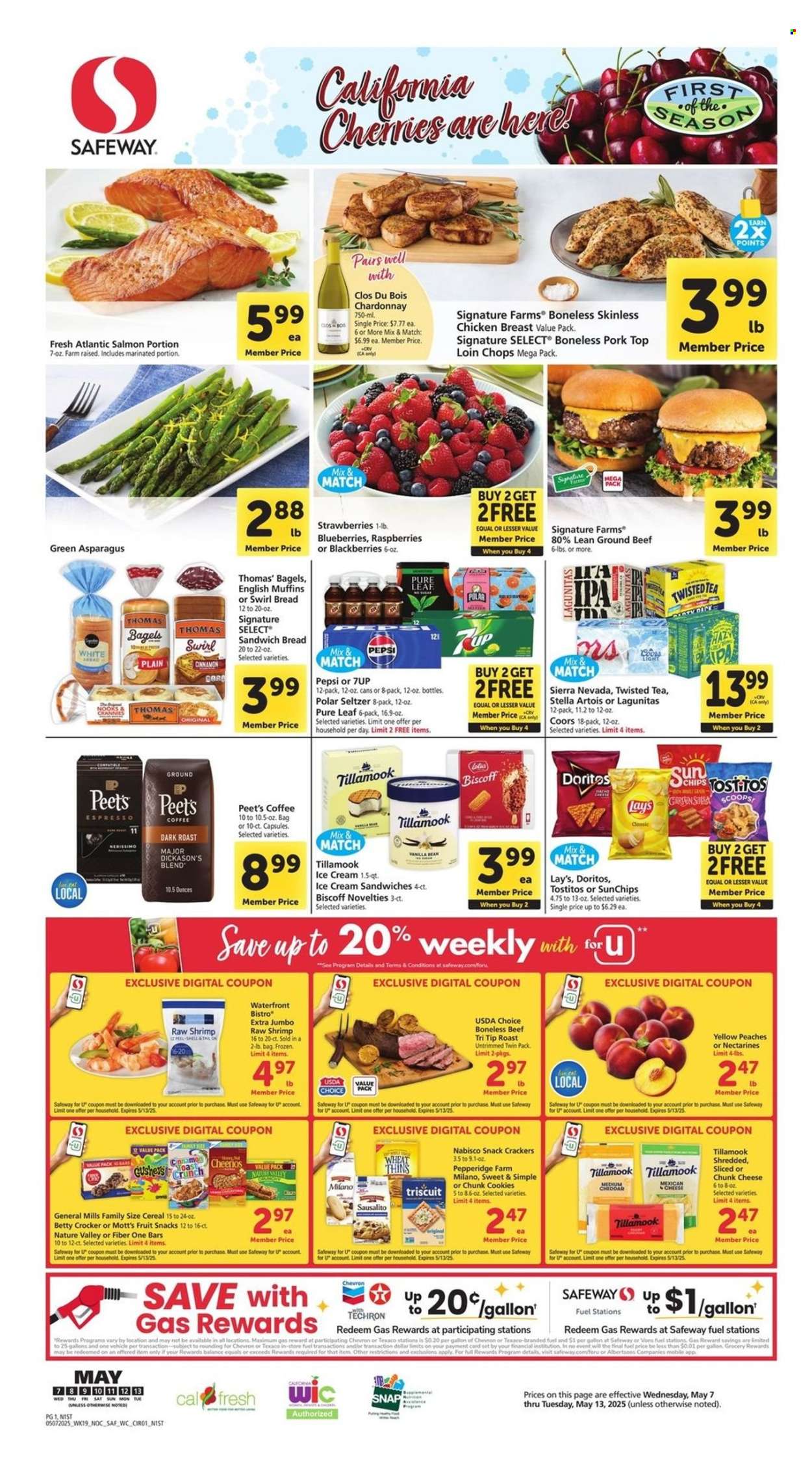 Safeway ad - 05/07/2025 - 05/13/2025. Page 1