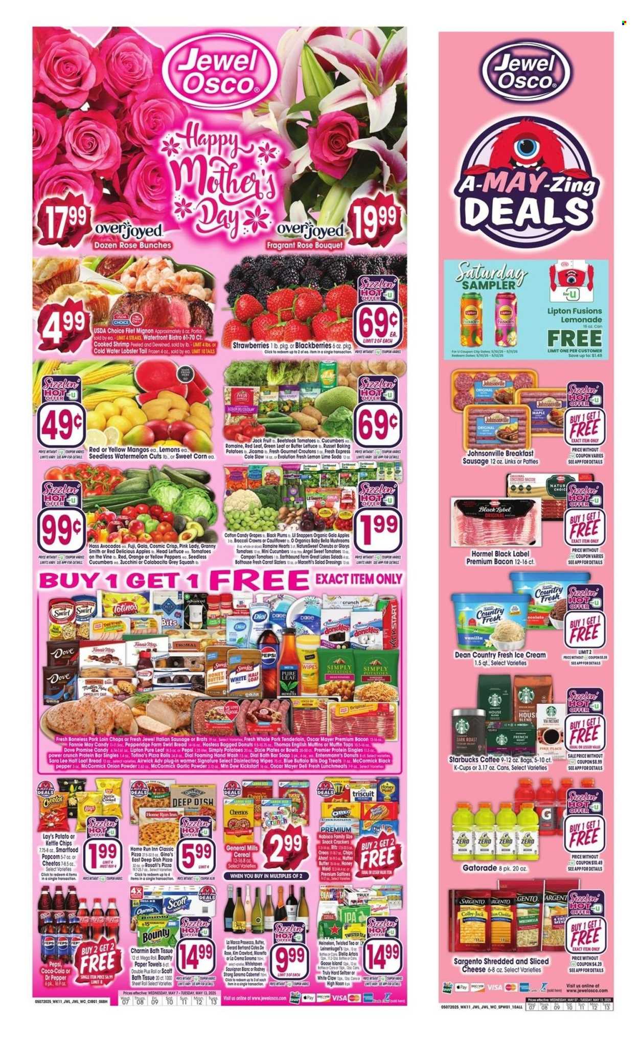 Jewel Osco ad - 05/07/2025 - 05/13/2025. Page 1
