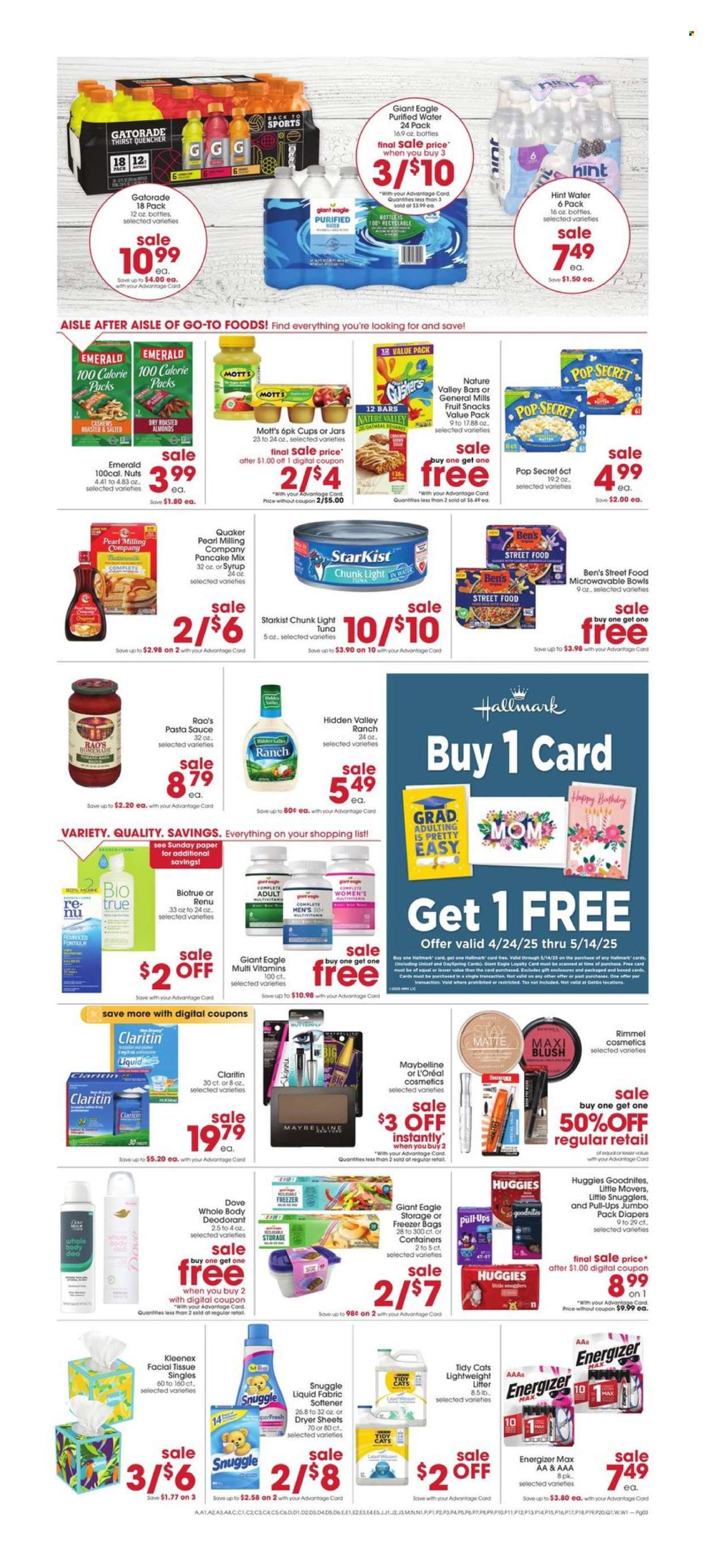 Giant Eagle ad - 05/08/2025 - 05/14/2025. Page 5