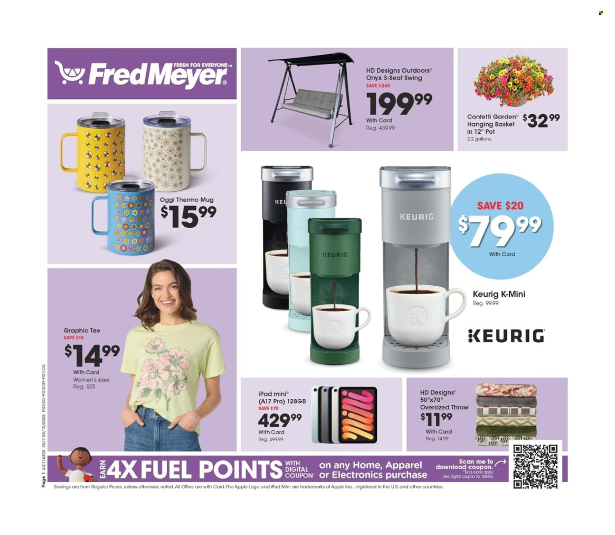 Fred Meyer ad - 05/07/2025 - 05/13/2025. Page 1