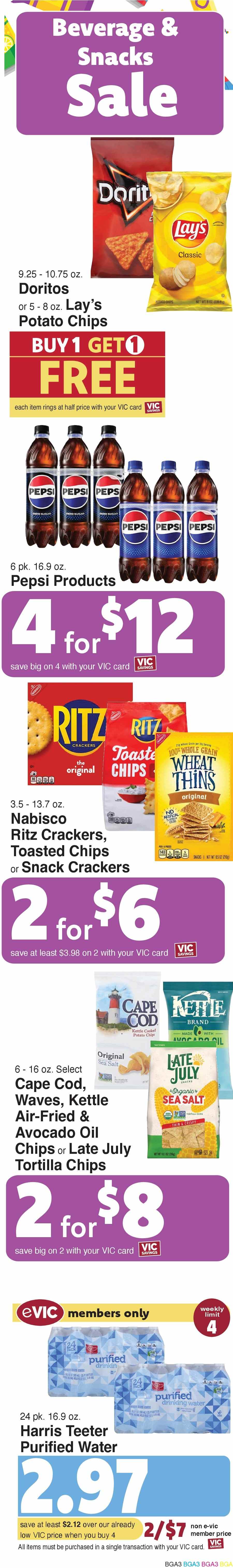 Harris Teeter ad - 05/07/2025 - 05/13/2025. Page 4