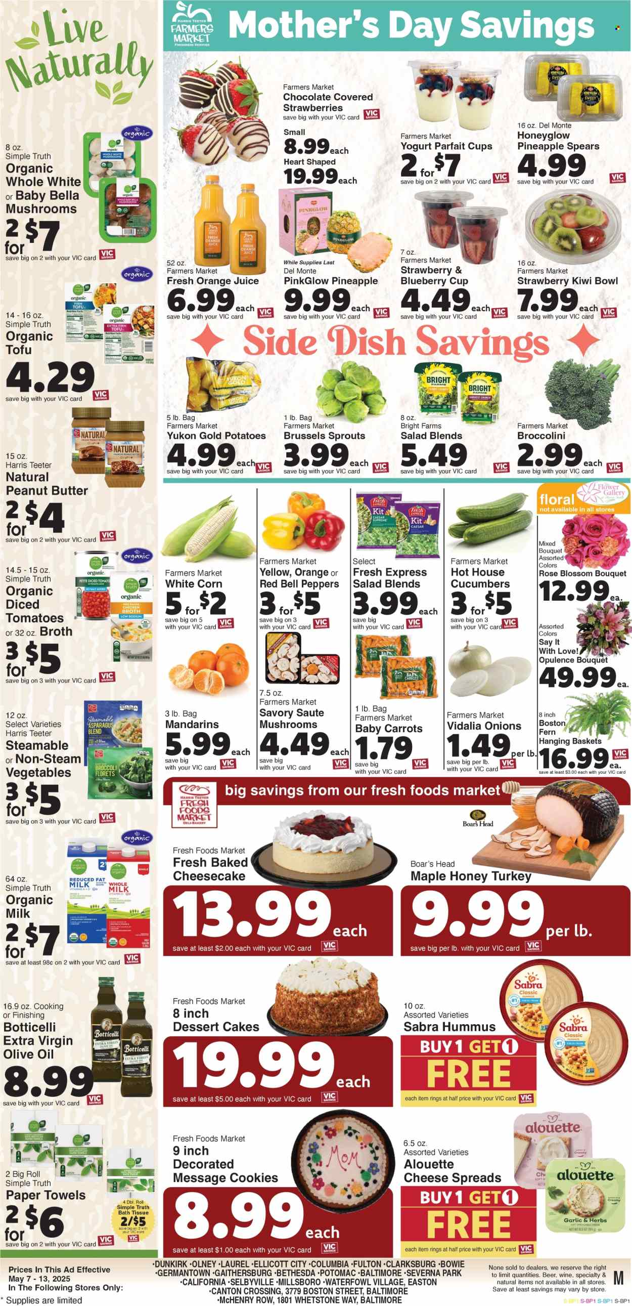 Harris Teeter ad - 05/07/2025 - 05/13/2025. Page 16