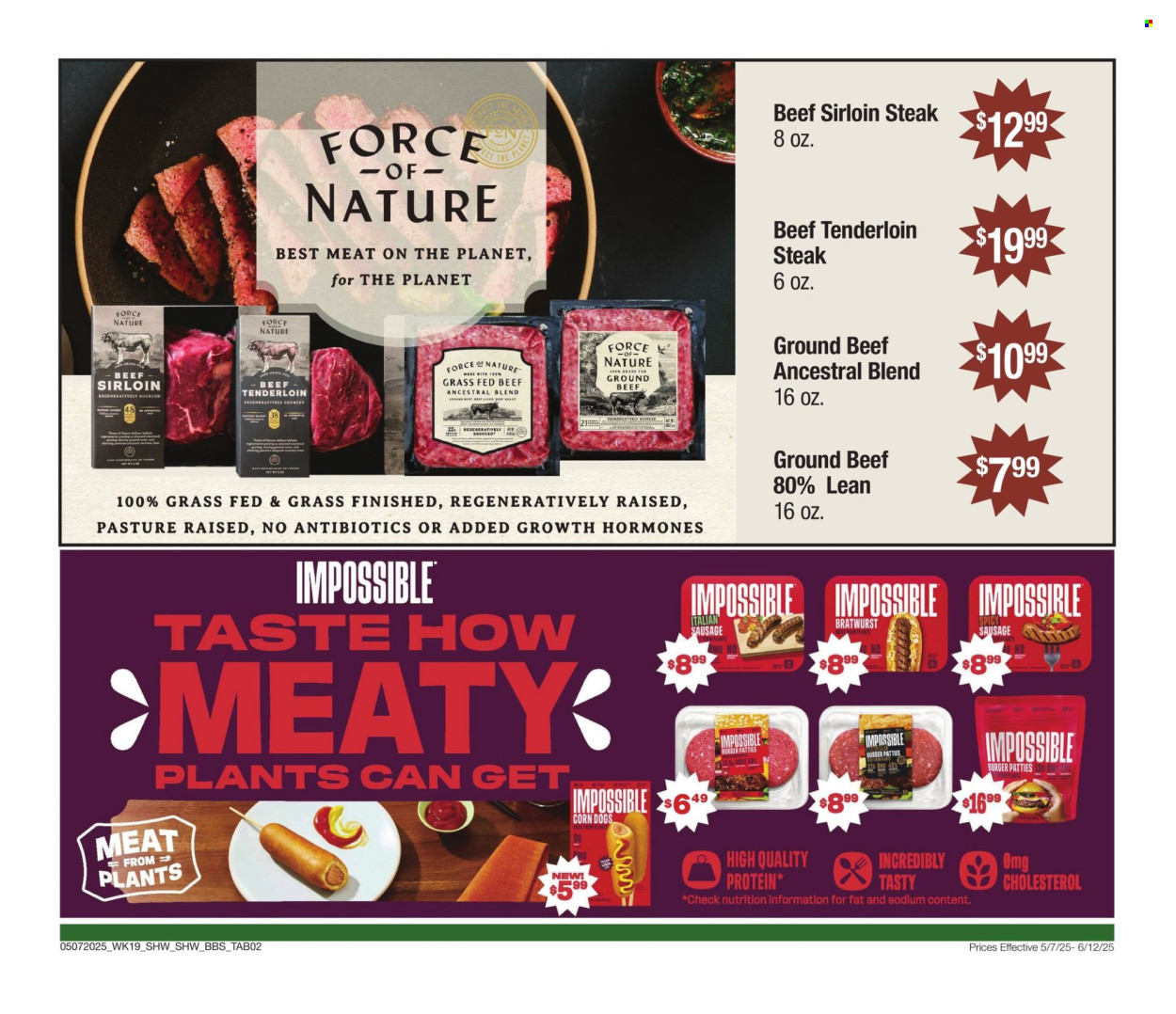 Shaw’s ad - 05/07/2025 - 06/12/2025. Page 2