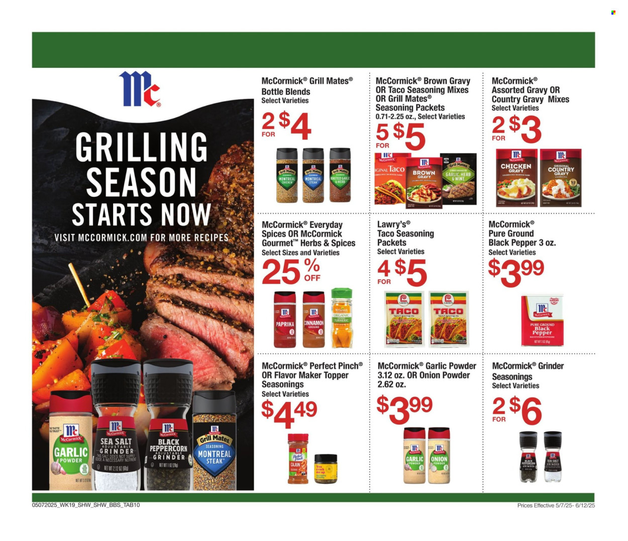 Shaw’s ad - 05/07/2025 - 06/12/2025. Page 10