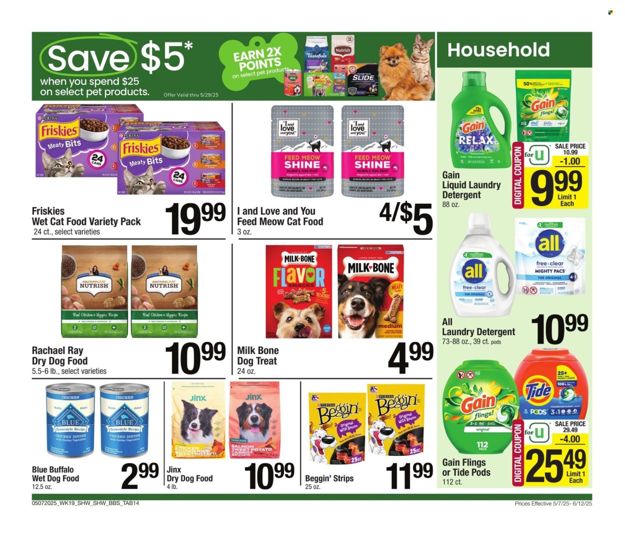 Shaw’s ad - 05/07/2025 - 06/12/2025. Page 14