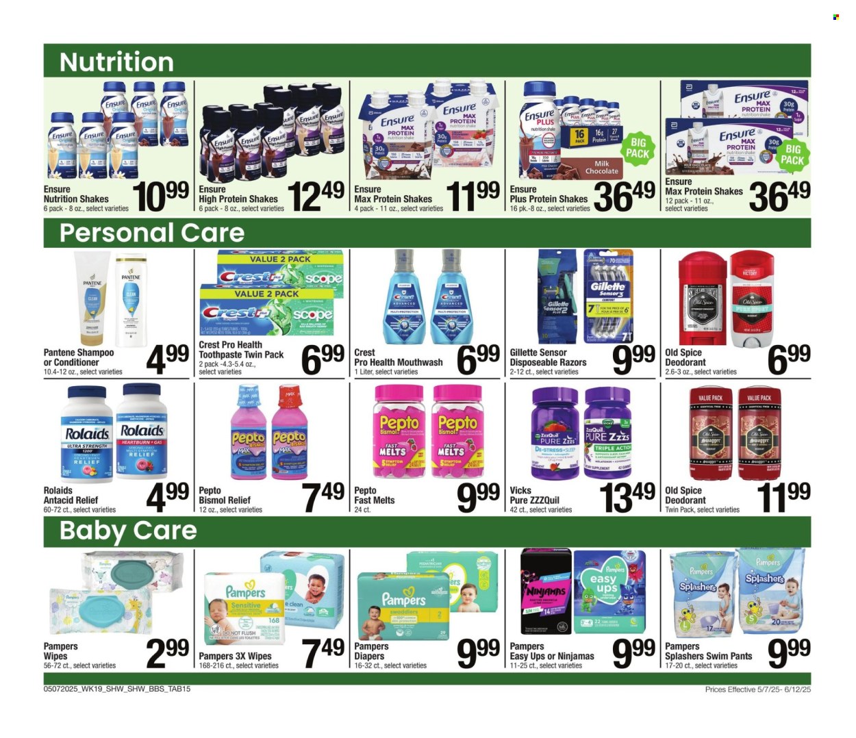Shaw’s ad - 05/07/2025 - 06/12/2025. Page 15