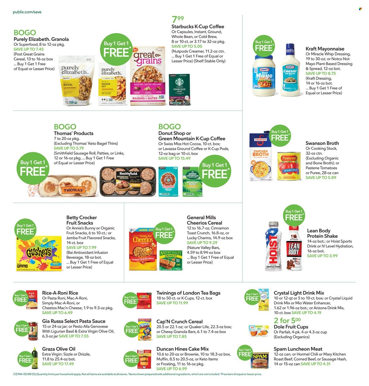 Publix ad - 05/08/2025 - 05/14/2025. Page 12
