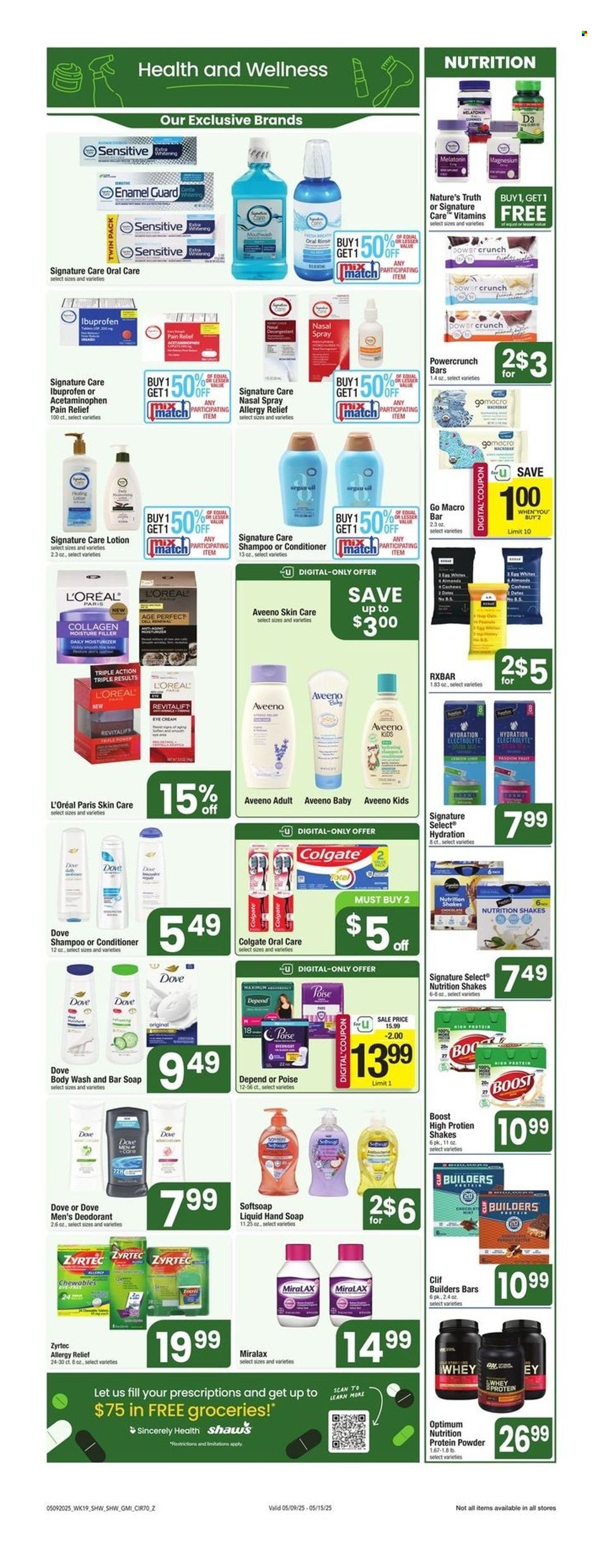 Shaw’s ad - 05/09/2025 - 05/15/2025. Page 5