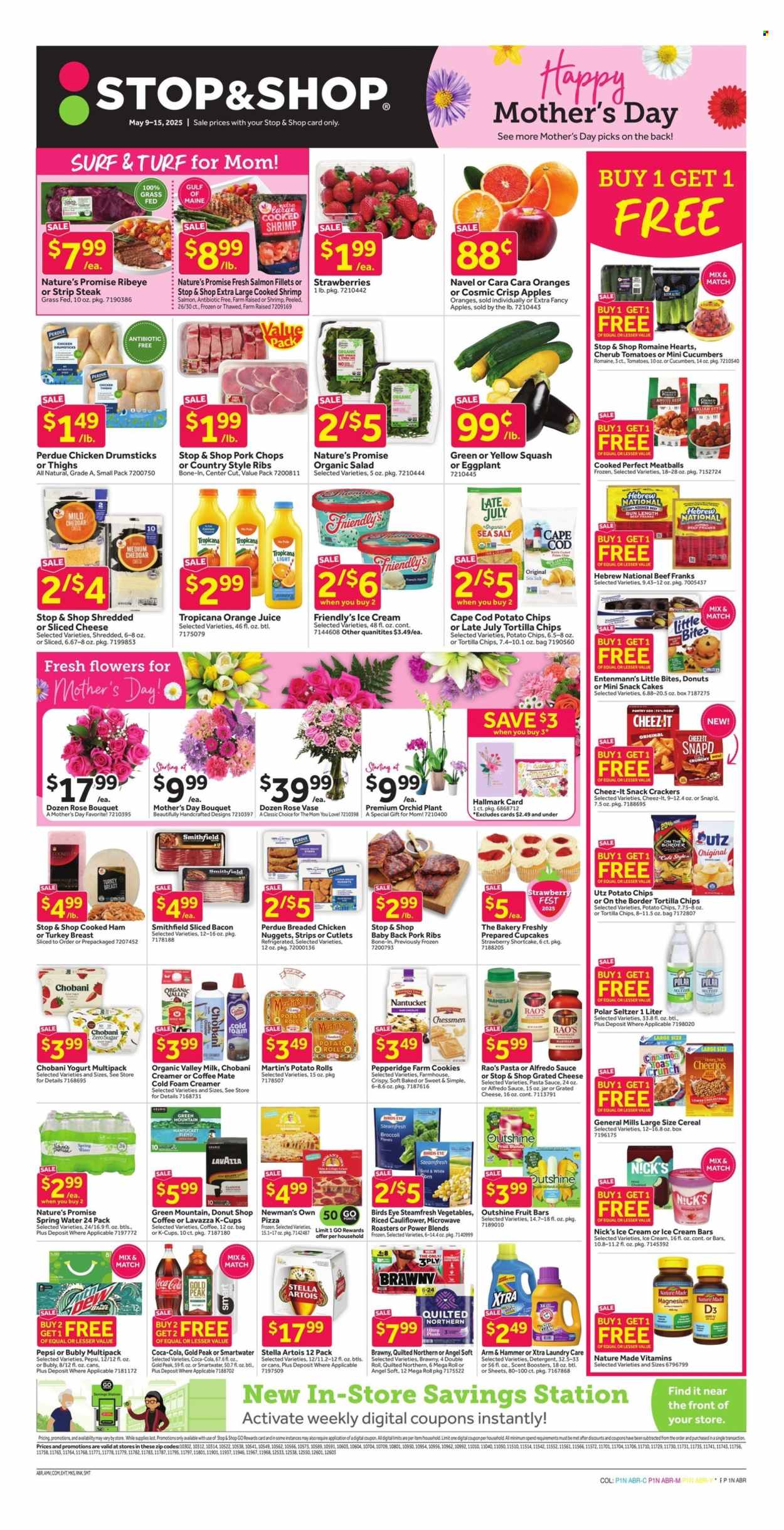 Stop & Shop ad - 05/09/2025 - 05/15/2025. Page 1