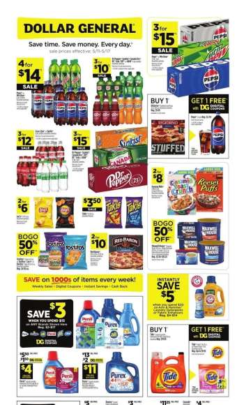 Dollar General Flyer - 05/11/2025 - 05/17/2025.