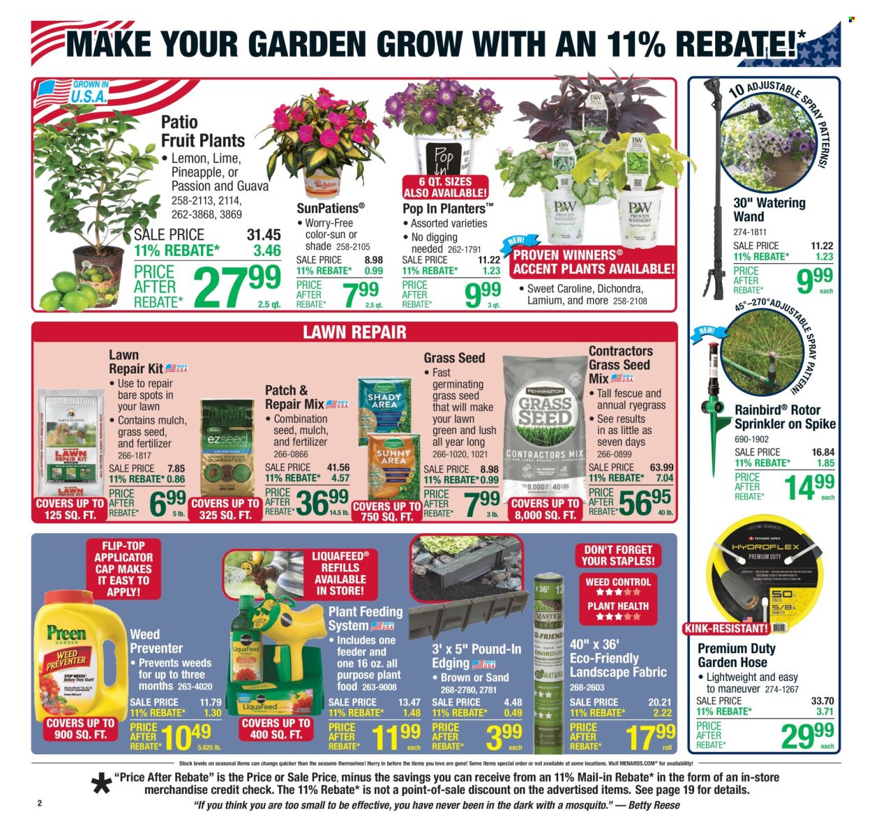 Menards ad - 05/15/2025 - 05/26/2025. Page 3