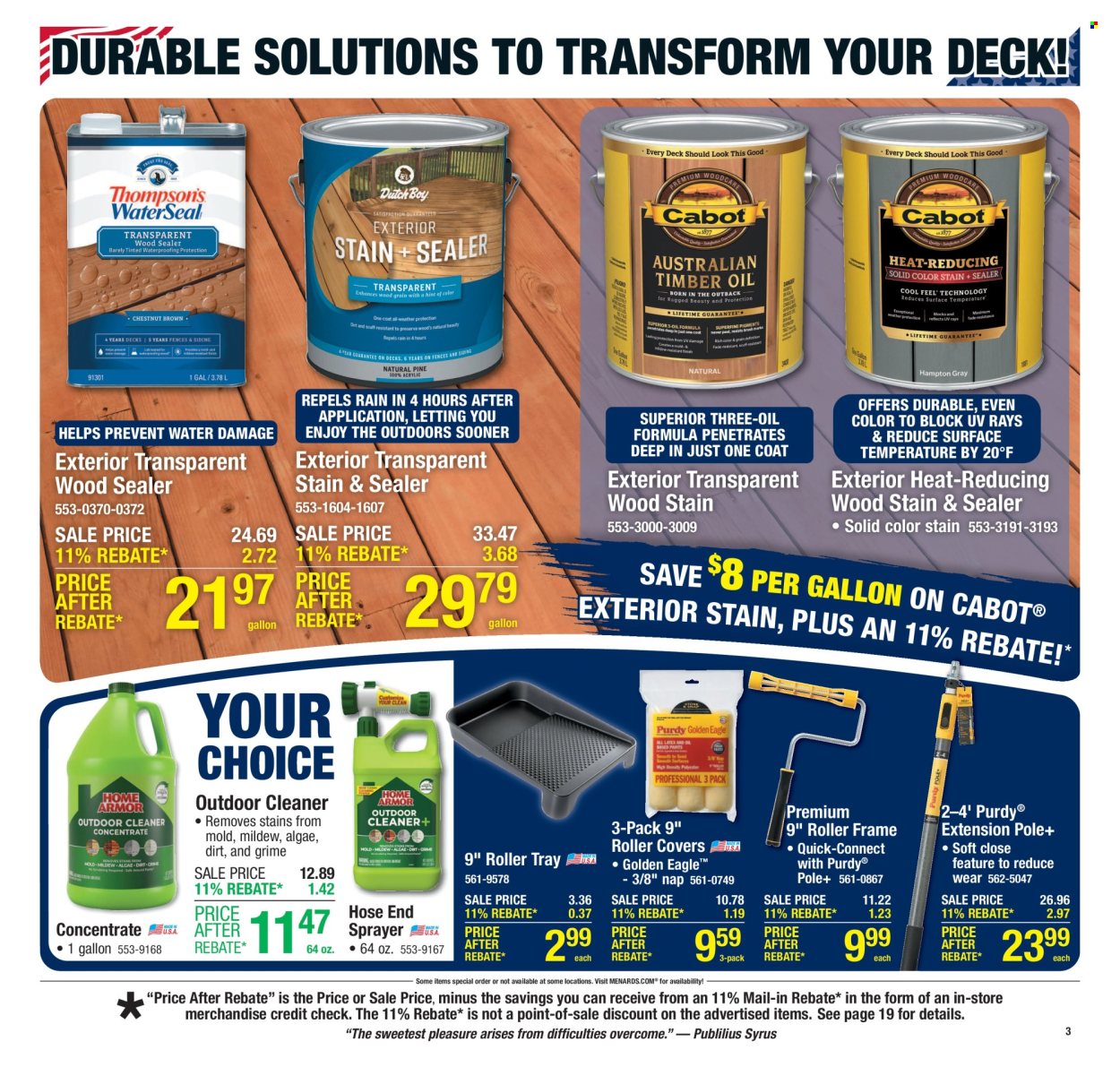 Menards ad - 05/15/2025 - 05/26/2025. Page 5